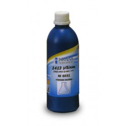 HI-6031 1413 µS/cm EC Solution, 500 mL Bottle, Certified