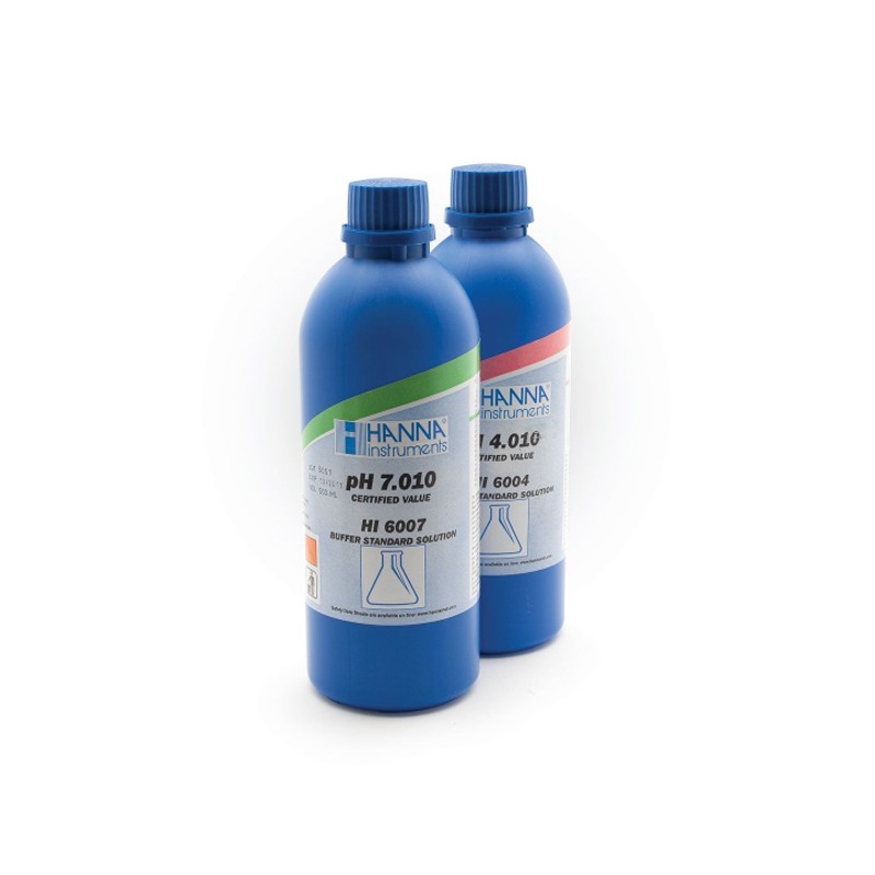HANNA HI-6074 pH 7.413 Millesimal Buffer Solution, 500ml HANNA HI-6074 pH 7.413 Millesimal Buffer Solution, 500ml