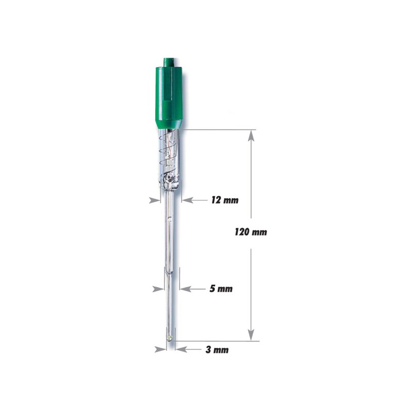 Hanna HI-1083B pH Electrode for Small Sample Sizes
