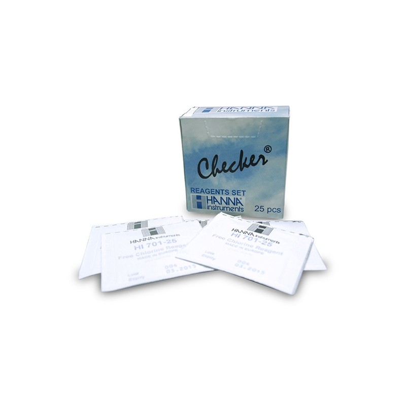Hanna HI-701-25 Reagents for HI-701 Pocket Checker Hanna HI-701-25 Reagents for HI-701 Pocket Checker