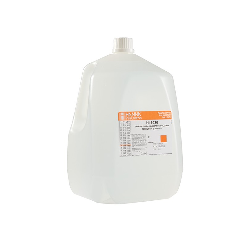 HI-7030/1G 12 880µS/cm Conductivity Solution, 1 Gallon bottle HI-7030/1G 12 880µS/cm Conductivity Solution, 1 Gallon bottle