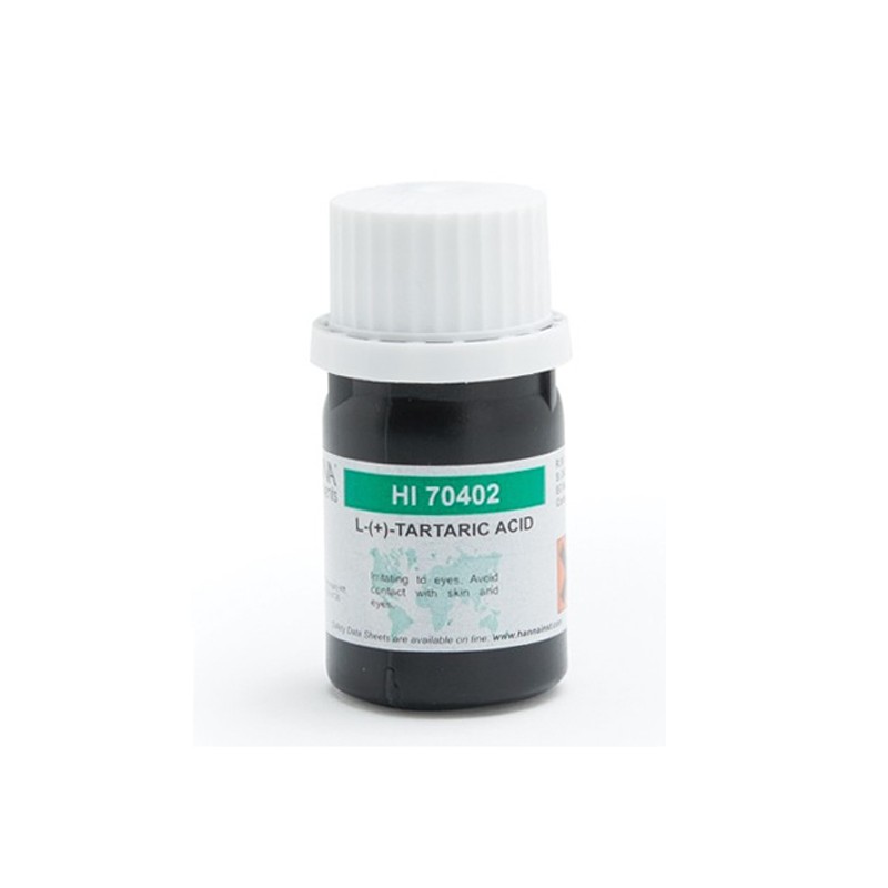 HANNA HI-70402 Tartaric Acid Reagent, 20g HANNA HI-70402 Tartaric Acid Reagent, 20g