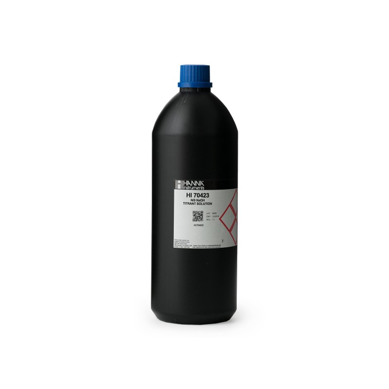 HANNA HI-70423 Sodium Hydroxide 0.11N, 1L HANNA HI-70423 Sodium Hydroxide 0.11N, 1L