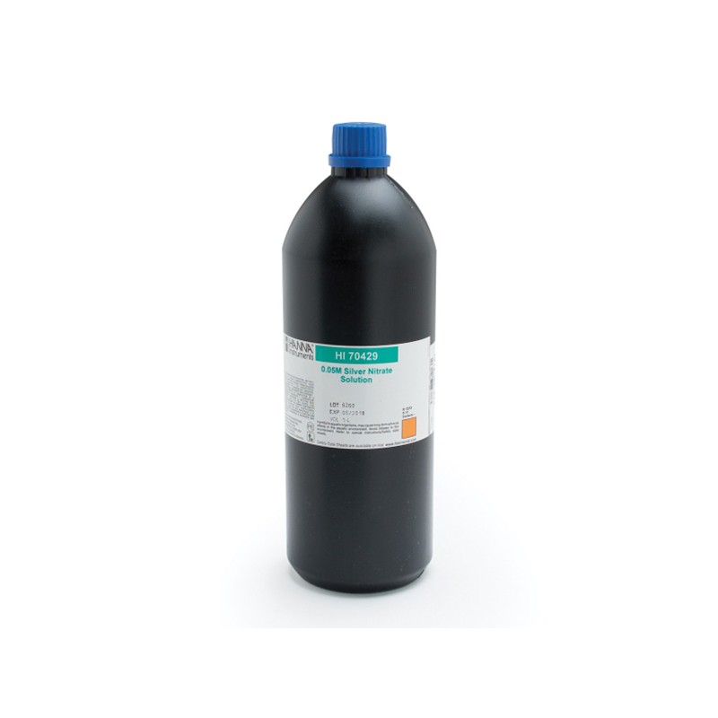 HANNA HI-70429 Silver Nitrate 0.05M, 1L HANNA HI-70429 Silver Nitrate 0.05M, 1L