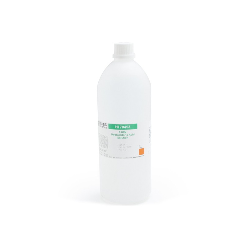 HANNA HI-70453 HCL, 0.02N, 1L