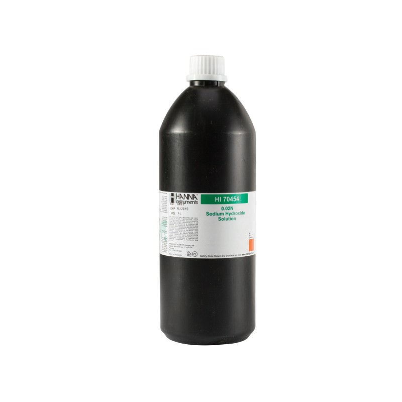 Hanna HI-70454 NaOH, 0.02N, 1L Hanna HI-70454 NaOH, 0.02N, 1L