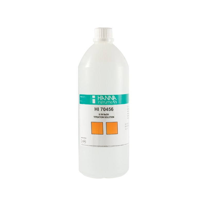 Hanna HI-70456 Sodium Hydroxide Solution (0.1N), 1L Hanna HI-70456 Sodium Hydroxide Solution (0.1N), 1L