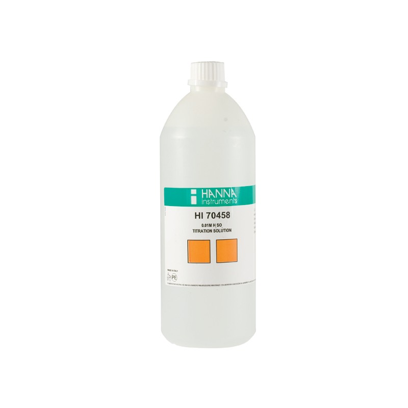 Hanna HI-70458 Sulphuric Acid Solution (0.01M), 1L Hanna HI-70458 Sulphuric Acid Solution (0.01M), 1L
