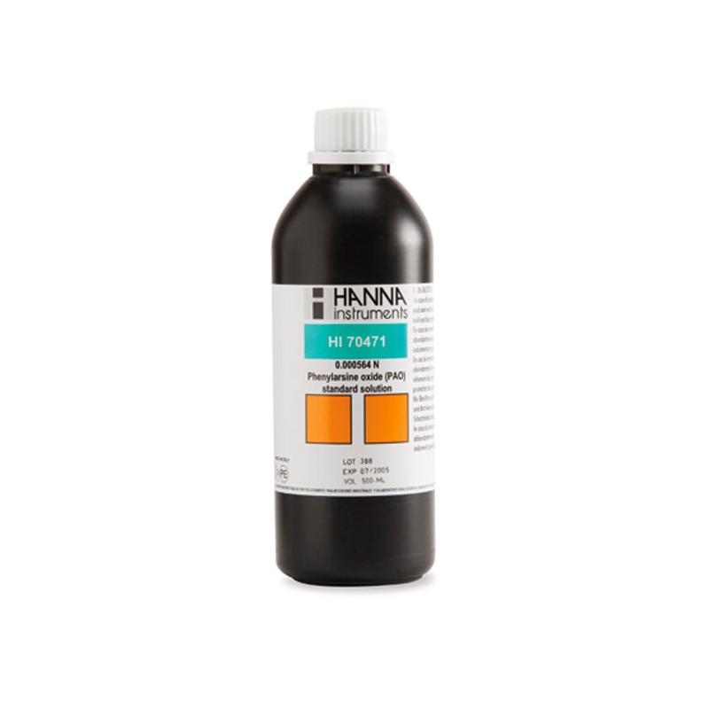 Hanna HI-70471 Phenylarsine Oxide (PAO) Standard Solution Hanna HI-70471 Phenylarsine Oxide (PAO) Standard Solution