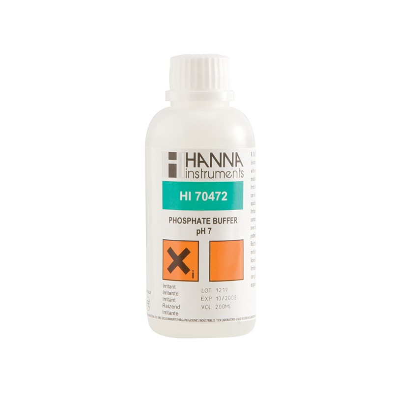 Hanna HI-70472 Phosphate buffer pH 7 (250 mL) Hanna HI-70472 Phosphate buffer pH 7 (250 mL)