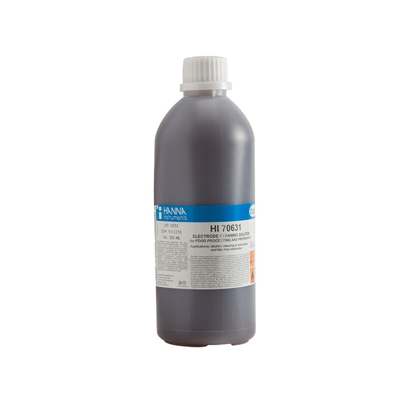 Hanna HI-70631L Alkaline Cleaning Solution for Meat Grease & Fats