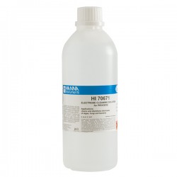 Hanna HI-70671L Electrode Cleaning Solution for Algae, Fungus and Bacteria, 500 mL 