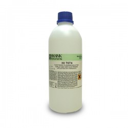 Hanna HI-7074L Electrode Cleaning Solution for Inorganic Substances, 500 mL bottle