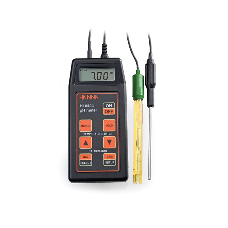 HANNA HI-8424 Handheld Water Resistant pH Meter
