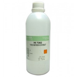 HANNA HI-7082L Electrolyte Solution for Double Junction Electrodes, 3.5M KCL 500mL