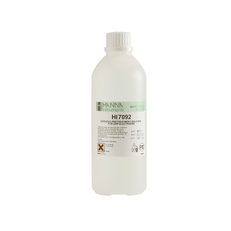 Hanna HI-7092L ORP Oxidizing pretreatment solution