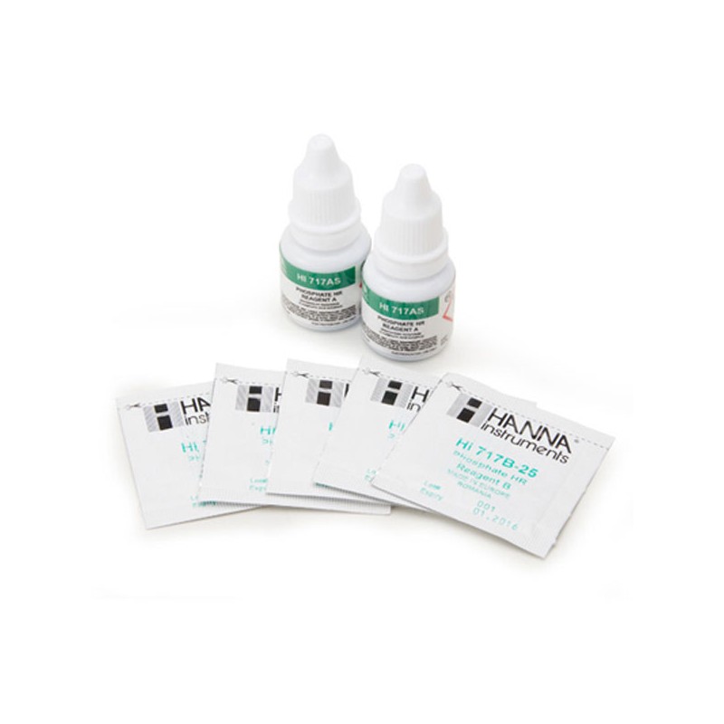 HANNA HI-717-25 Phosphate HR Checker HC reagents for 40 tests (Phosphate HR)