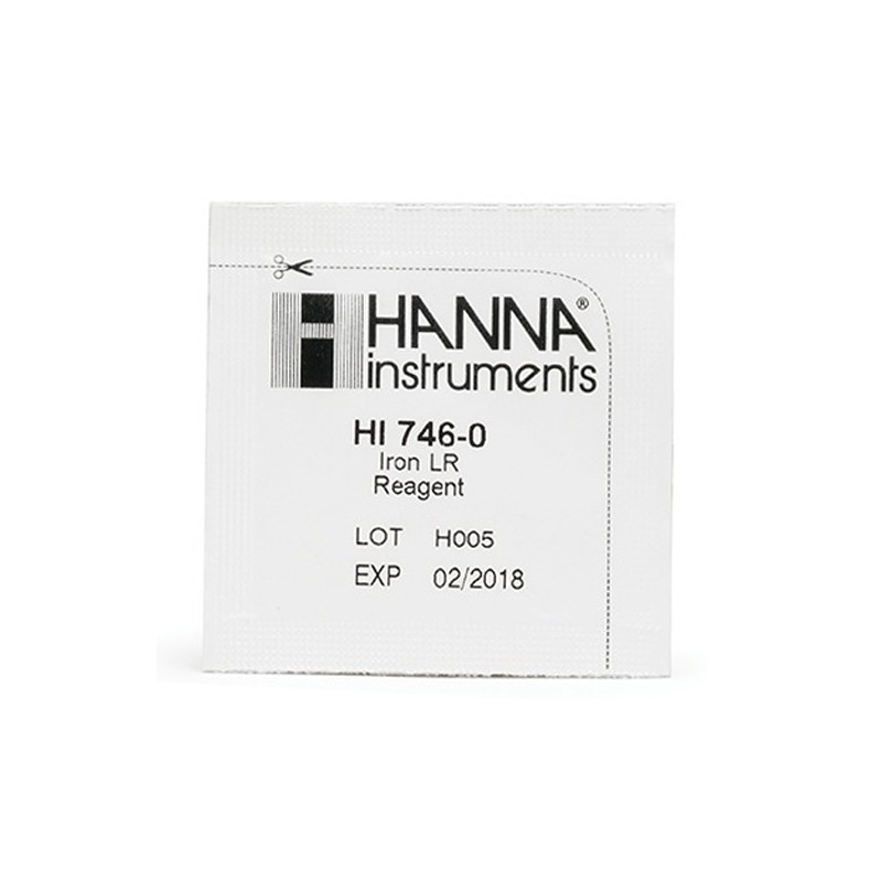 HANNA HI-746-25 Iron Low Range Checker (0-999 ppb) Reagent Set HANNA HI-746-25 Iron Low Range Checker (0-999 ppb) Reagent Set