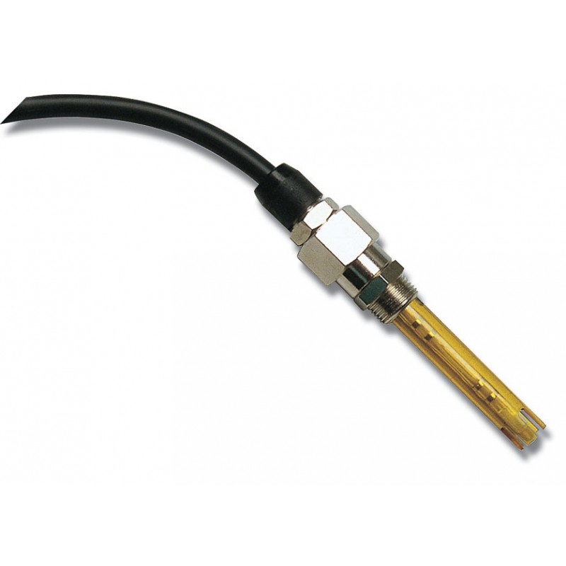 Hanna HI-7638/20 4-ring EC probe with Pt rings, temperature NTC sensor for ATC Hanna HI-7638/20 4-ring EC probe with Pt rings, temperature NTC sensor for ATC