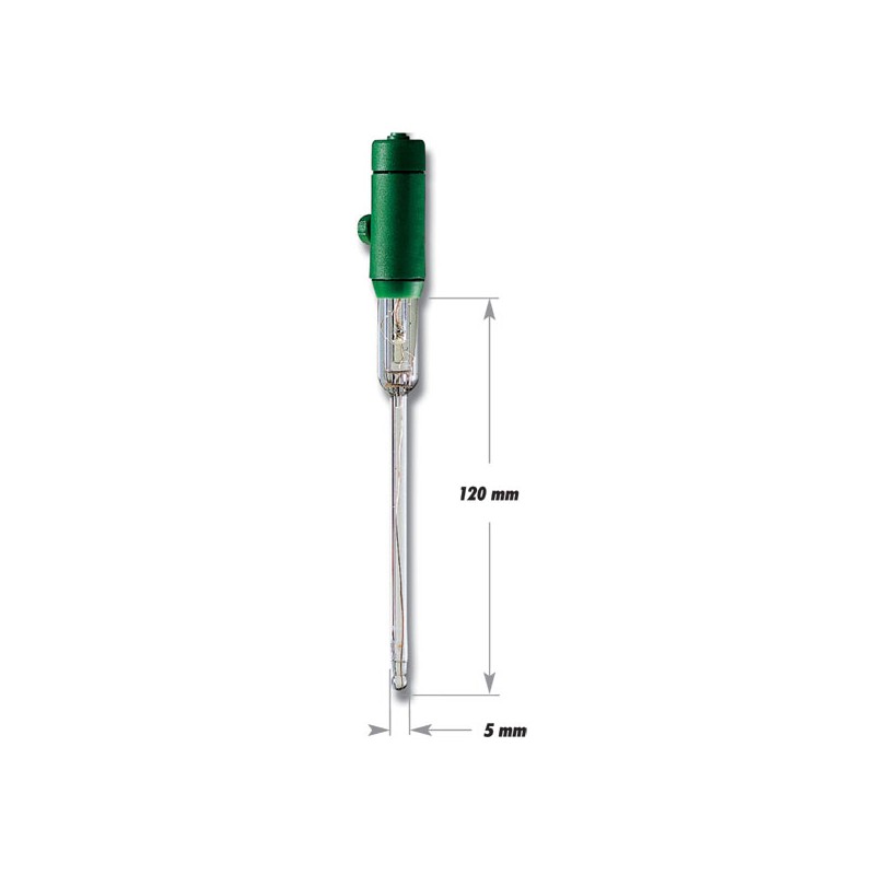 Hanna HI-1330B Glass Body Refillable pH Semi-micro Electrode Hanna HI-1330B Glass Body Refillable pH Semi-micro Electrode