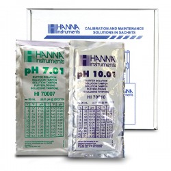 Hanna HI-770710P Combination Buffer Kit 10.01 & 7.01 pH 5 x 5 20ml Sachets 